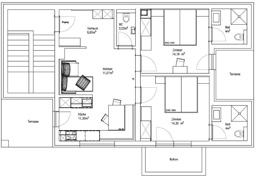 Apart Spitaler Brandberg Ngoại thất bức ảnh